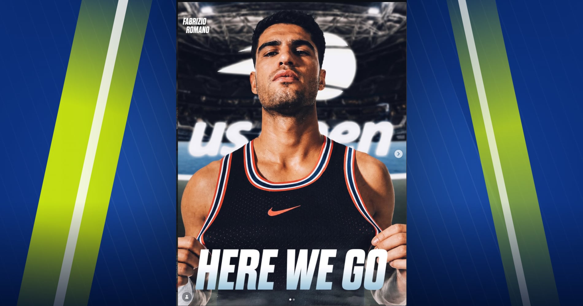 Carlos Alcaraz back at the US Open 2026