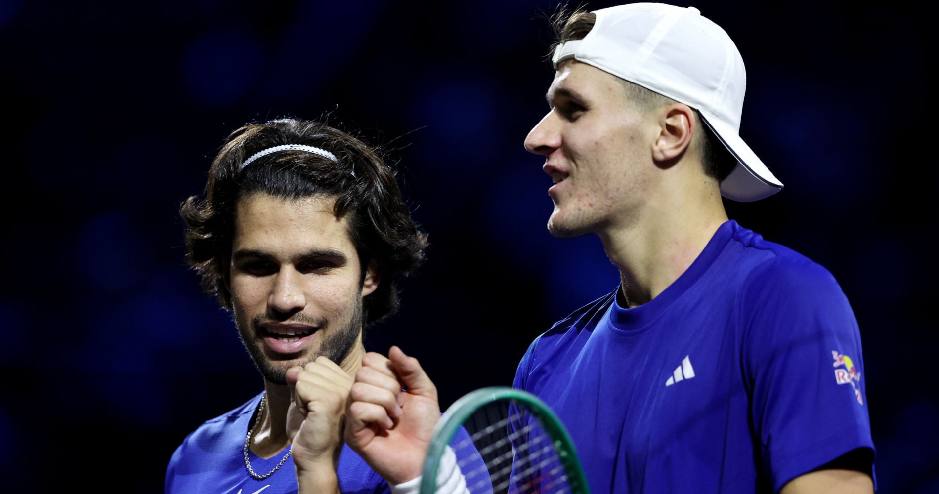 Carlos Alcaraz and Jakub Mensil, Laver Cup 2026