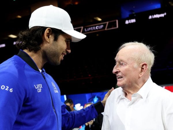 Carlos Alcaraz and Rod Laver, Laver Cup 2026
