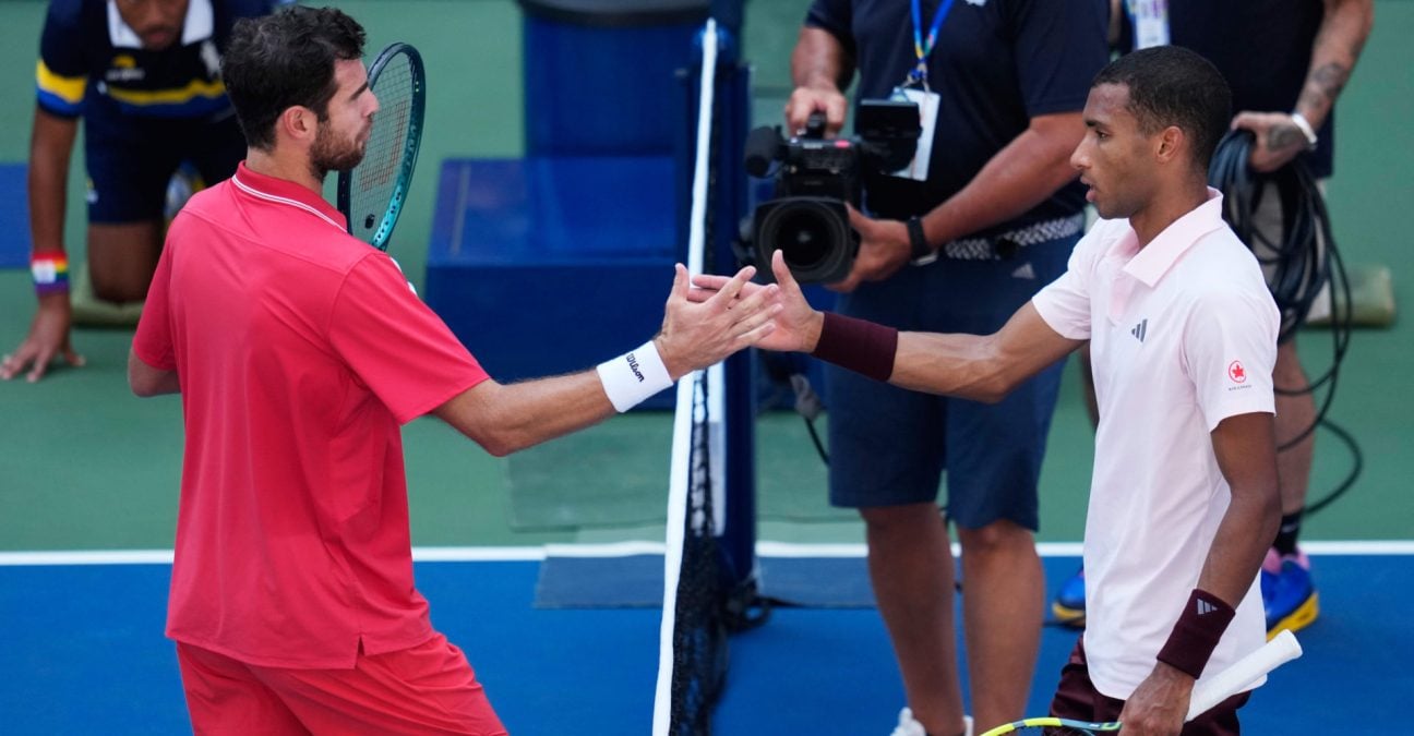 Karen Khachanov and Félix Auger-Aliassime, US Open 2026