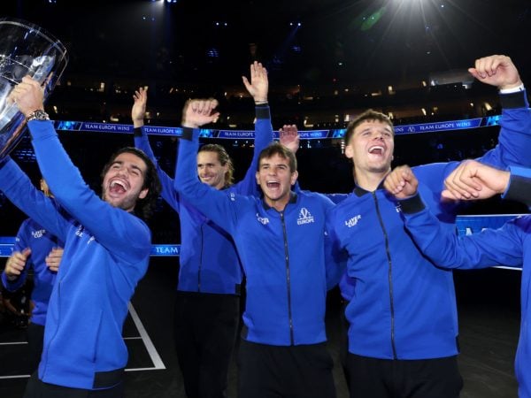 Team Europe winning the 2026 Laver Cup