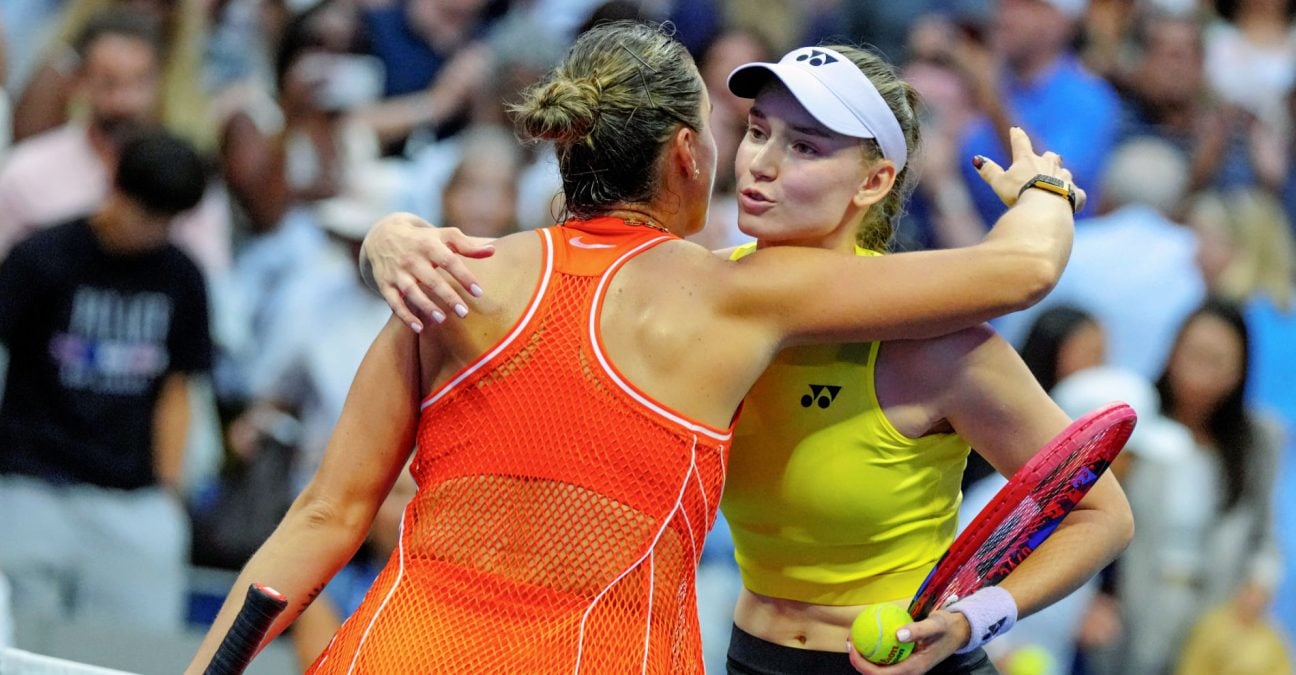 Aryna Sabalenka and Elena Rybakina, US Open 2026