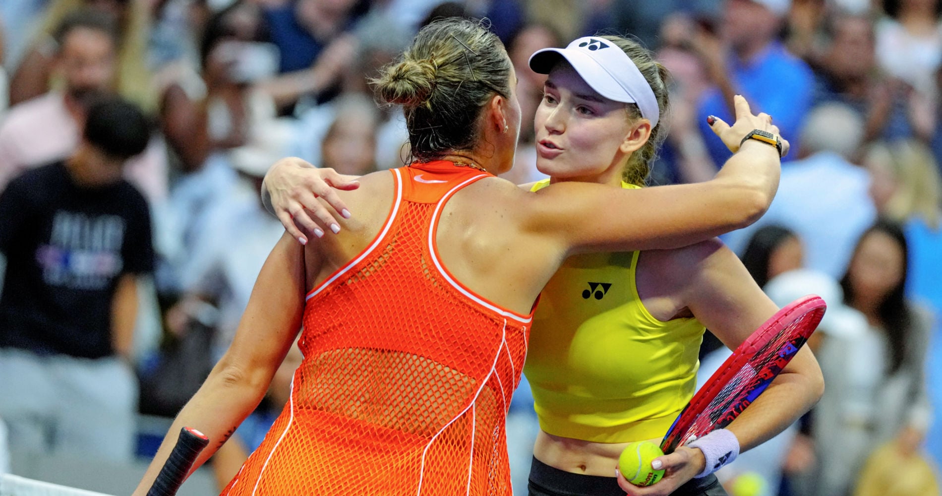 Aryna Sabalenka and Elena Rybakina, US Open 2026
