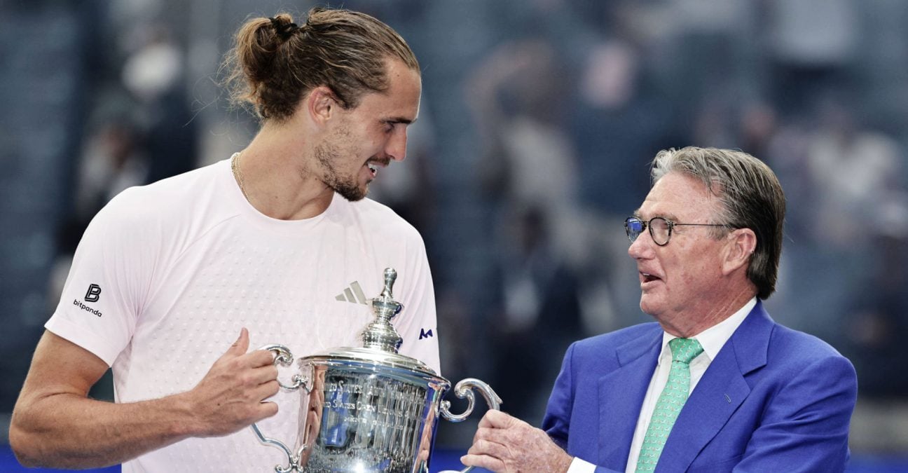 Alexander Zverev and Jimmy Connors | © ergen Hasenkopf/Psnewz