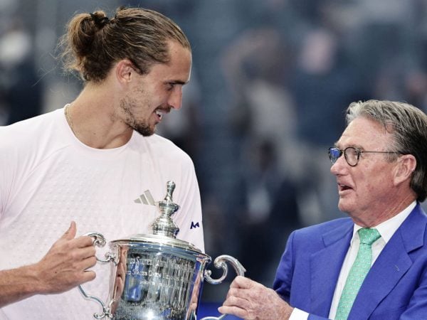 Alexander Zverev and Jimmy Connors | © ergen Hasenkopf/Psnewz