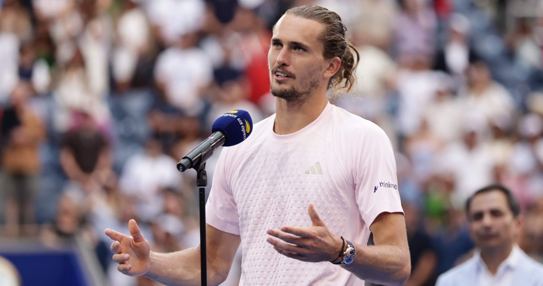 Alexander Zverev's speech, US Open 2026