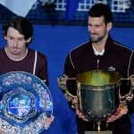 Alex de Minaur, Novak Djkokovic, Beijing 2026