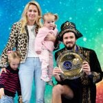 Daniil Medvedev and his family, 2026