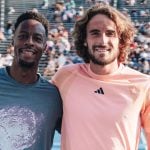 Gaël Monfils and Stefanos Tsitsipas, 2024