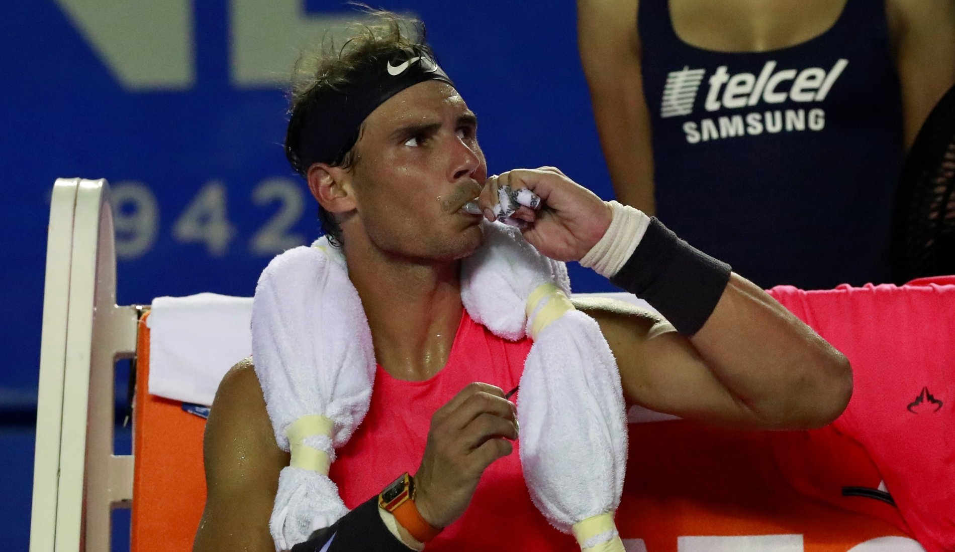 Rafael Nadal at the 2020 Acapulco tournament