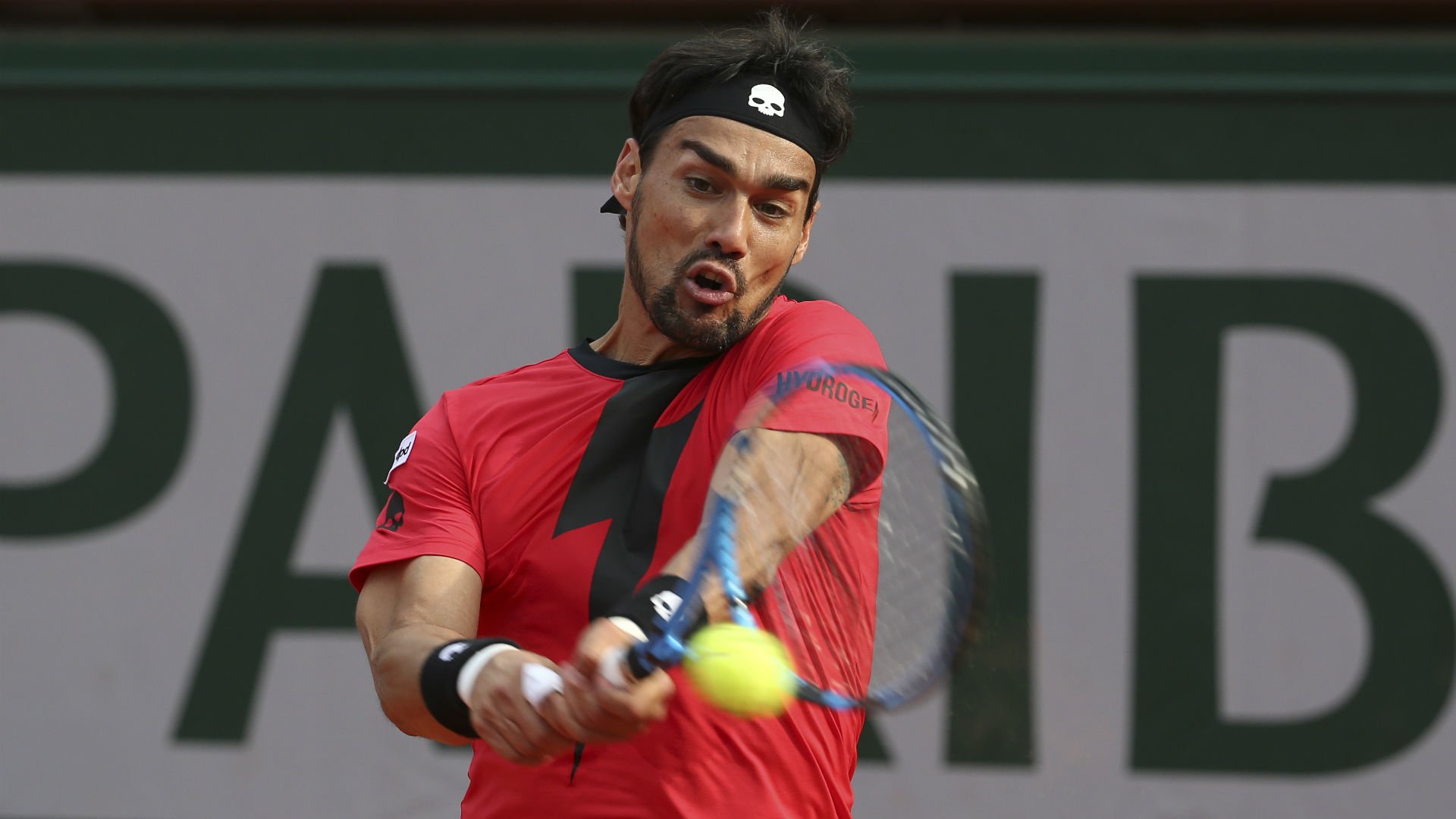 Fabio Fognini, Roland-Garros