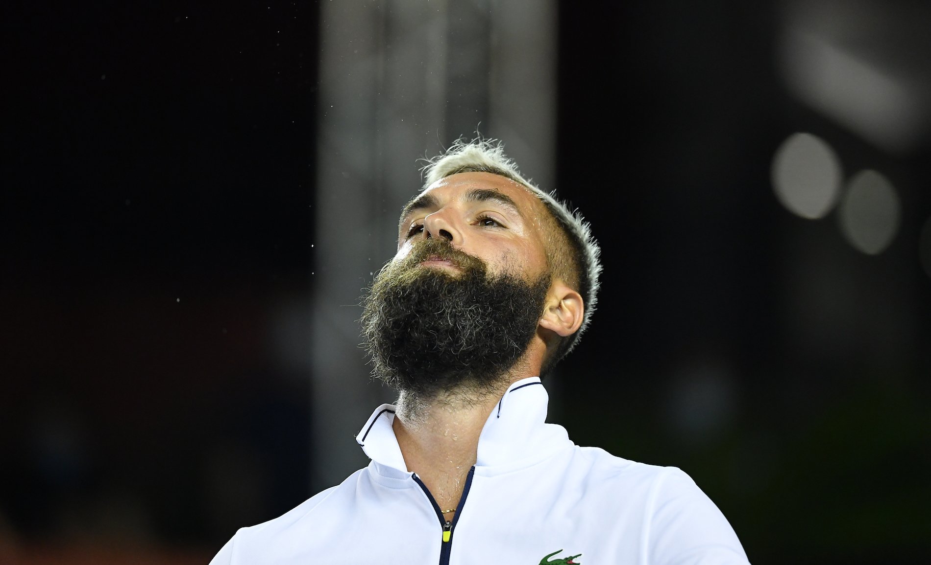 Benoît Paire, The Rebel in action at UTS (night session)