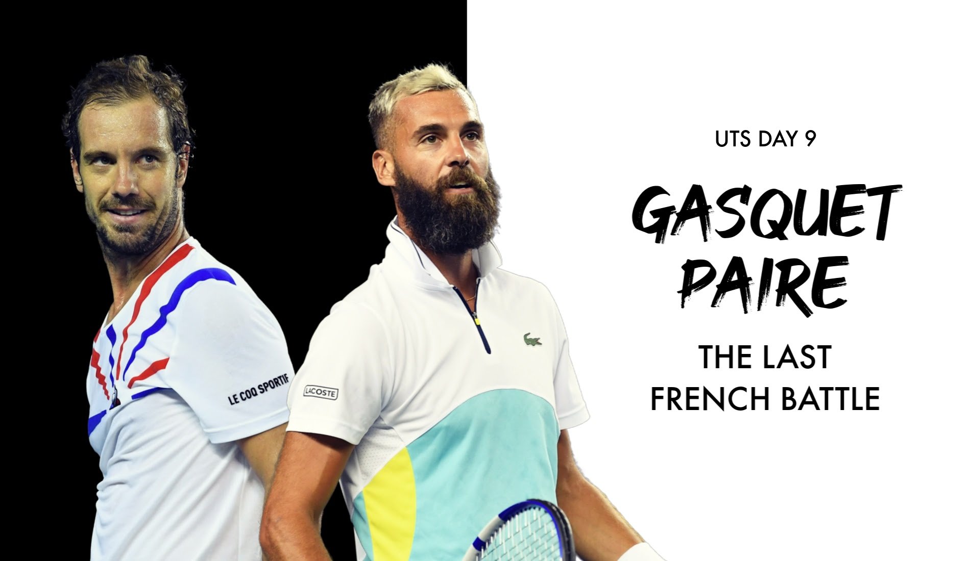 Richard Gasquet and Benoit Paire meet again at UTS on Sunday