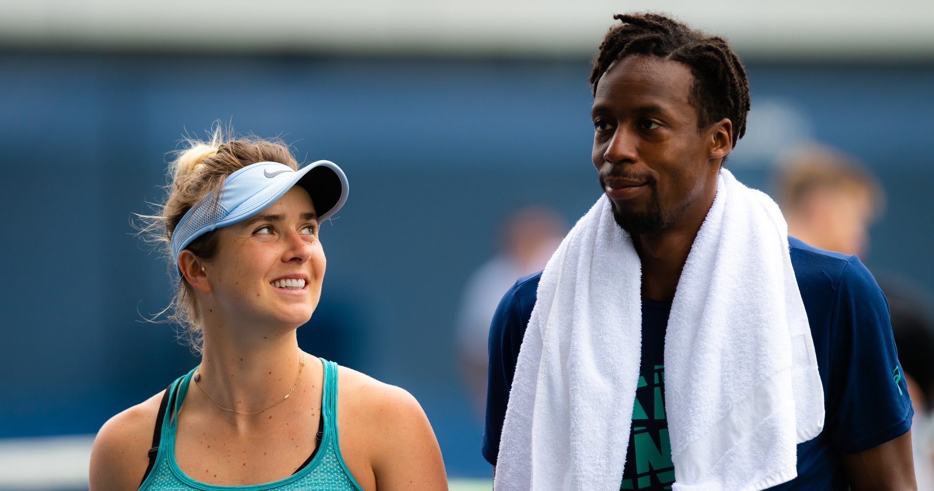 Elina Svitolina and Gaël Monfils, 2019 US Open