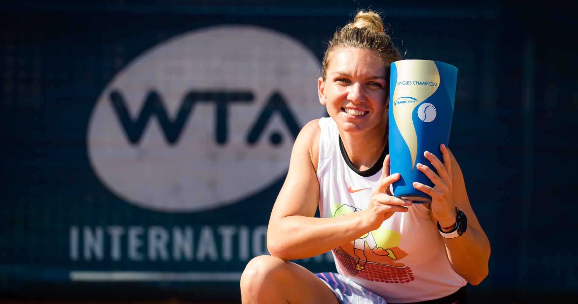 Simona Halep - Prague victory