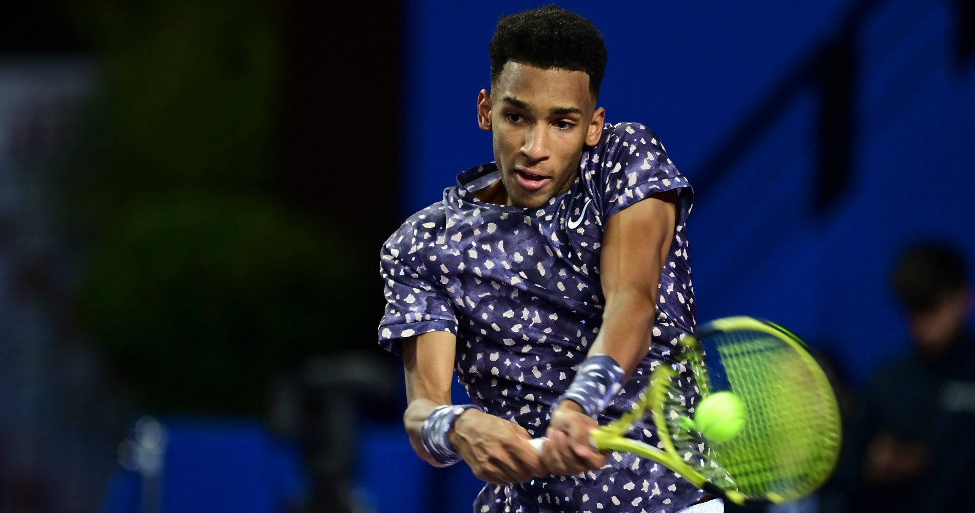 Felix Auger Aliassime (Canada) à l'Open 13 de Marseille 2020