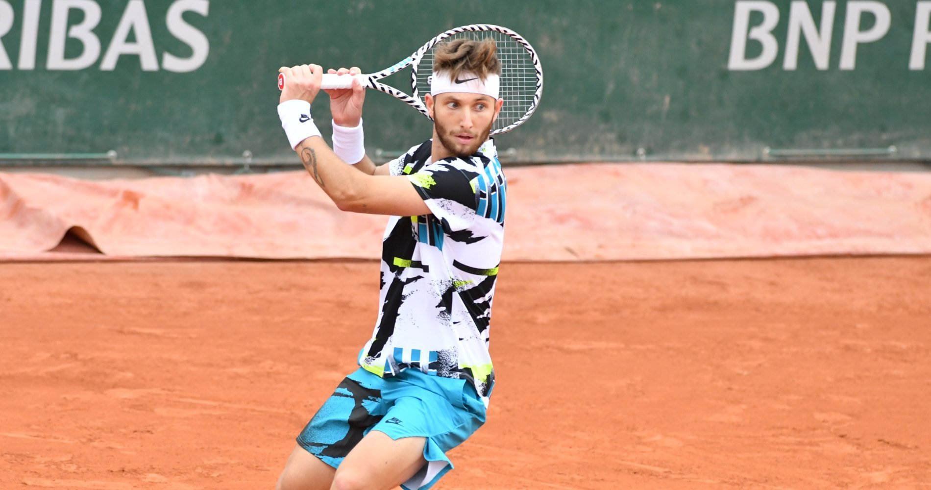 Corentin Moutet, Roland-Garros, 2020