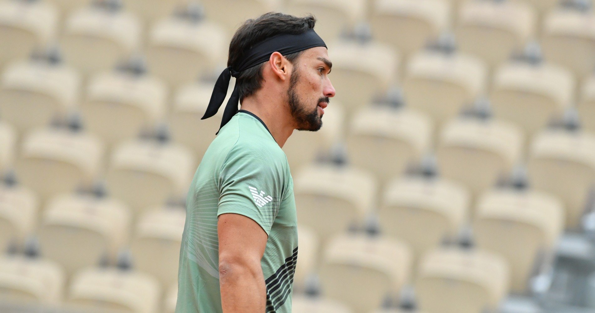 Fabio Fognini, Roland-Garros, 2020
