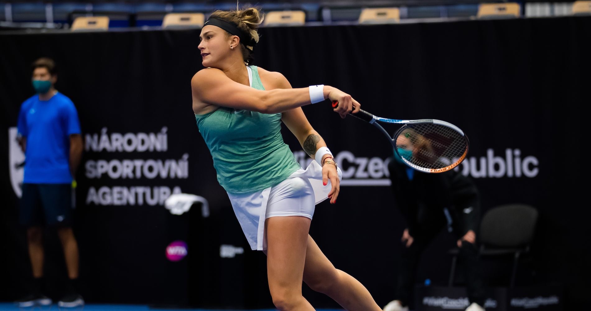 Aryna Sabalenka, Ostrava final, oct. 2020