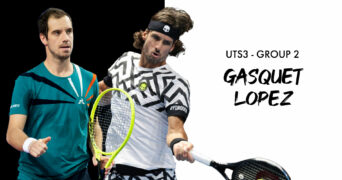 UTS3 - Day 2 : Richard Gasquet vs Feliciano Lopez