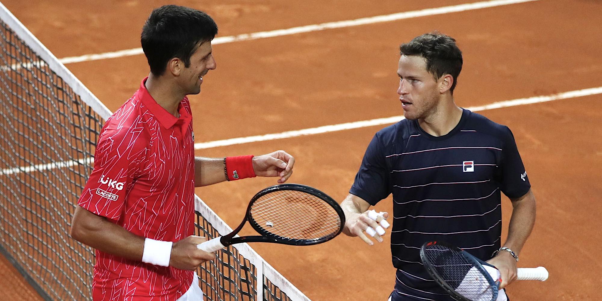 Novak Djokovic, Diego Schwartzman, sept. 2020