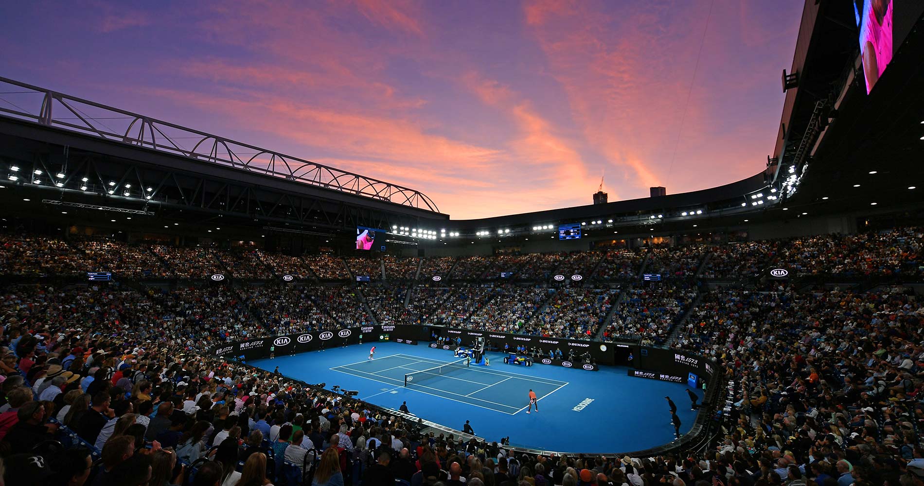 Rod Laver Arena at AO 2020