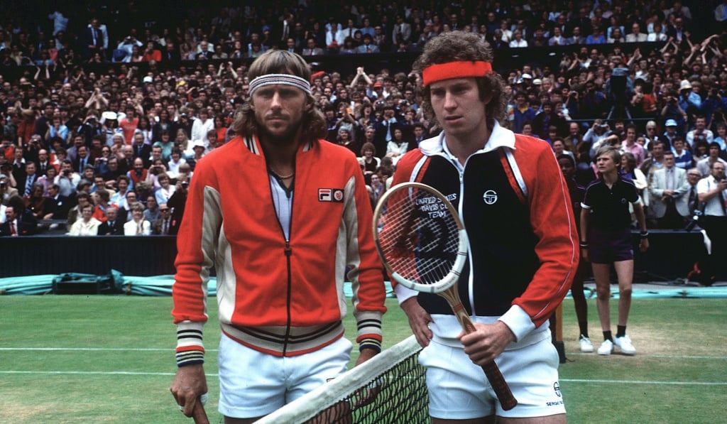 Bjorn Borg et John McEnroe
