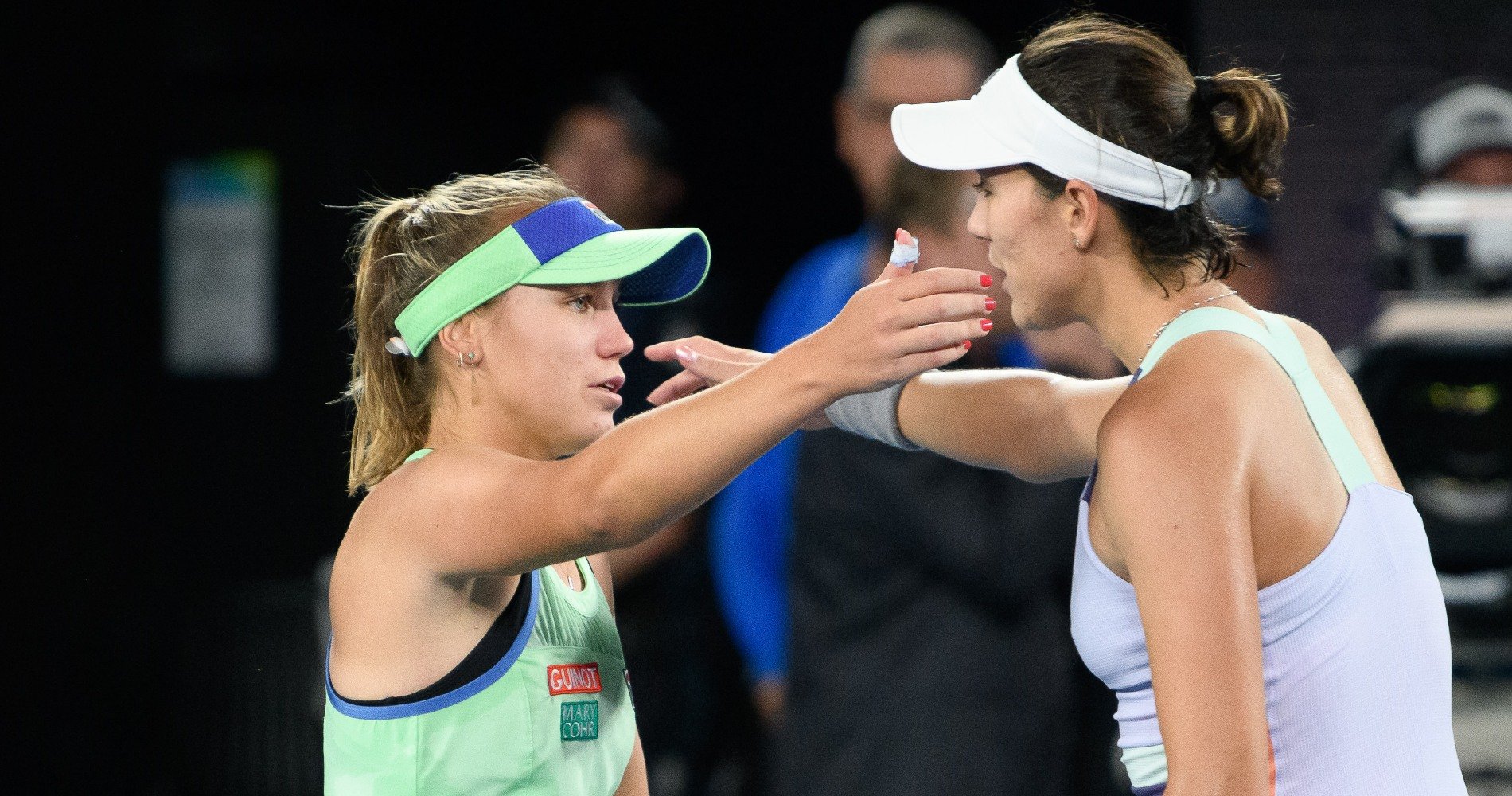 Kenin and Muguruza, Australian Open 2020