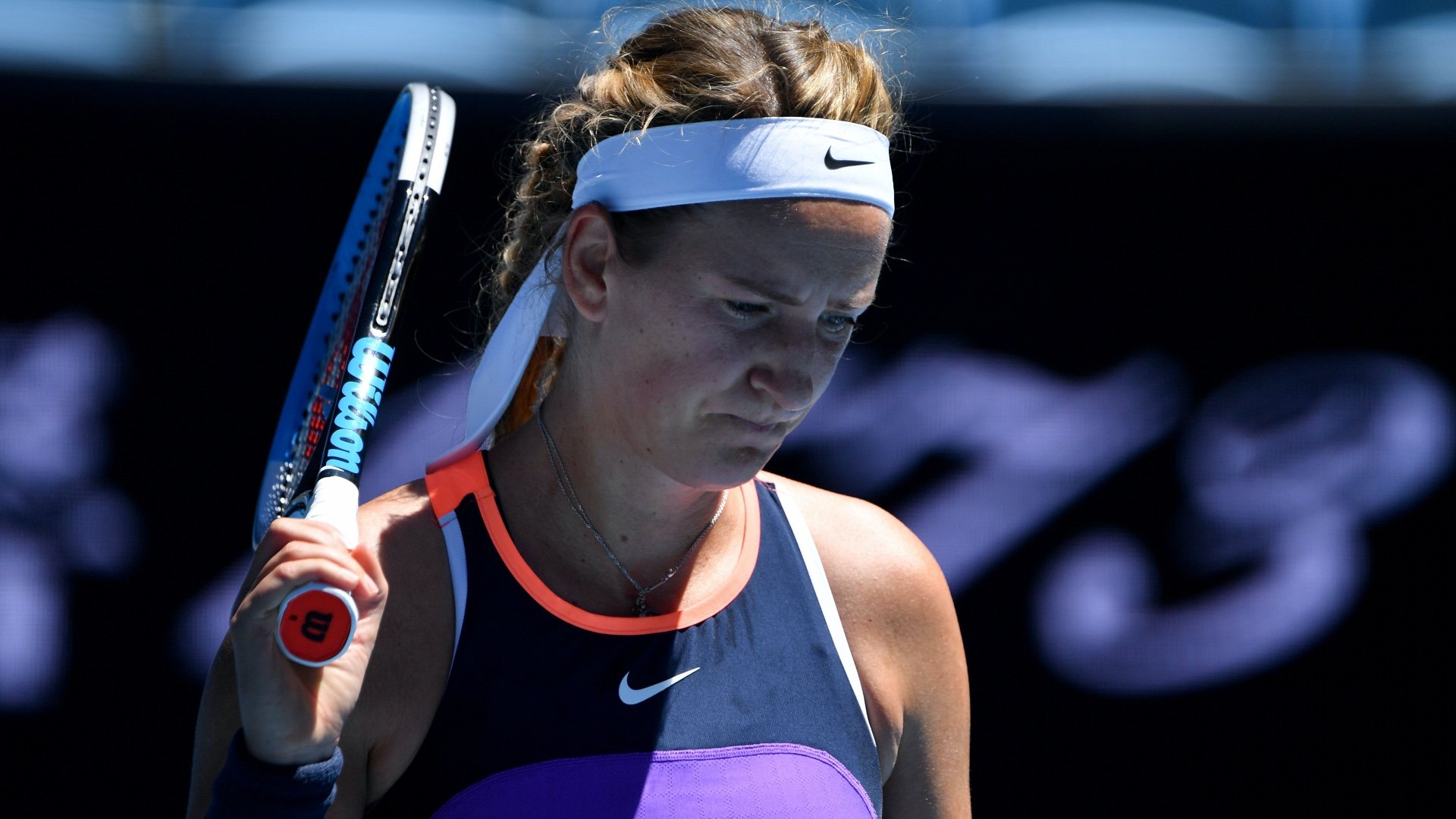 Victoria Azarenka in the Australian Open 2021
