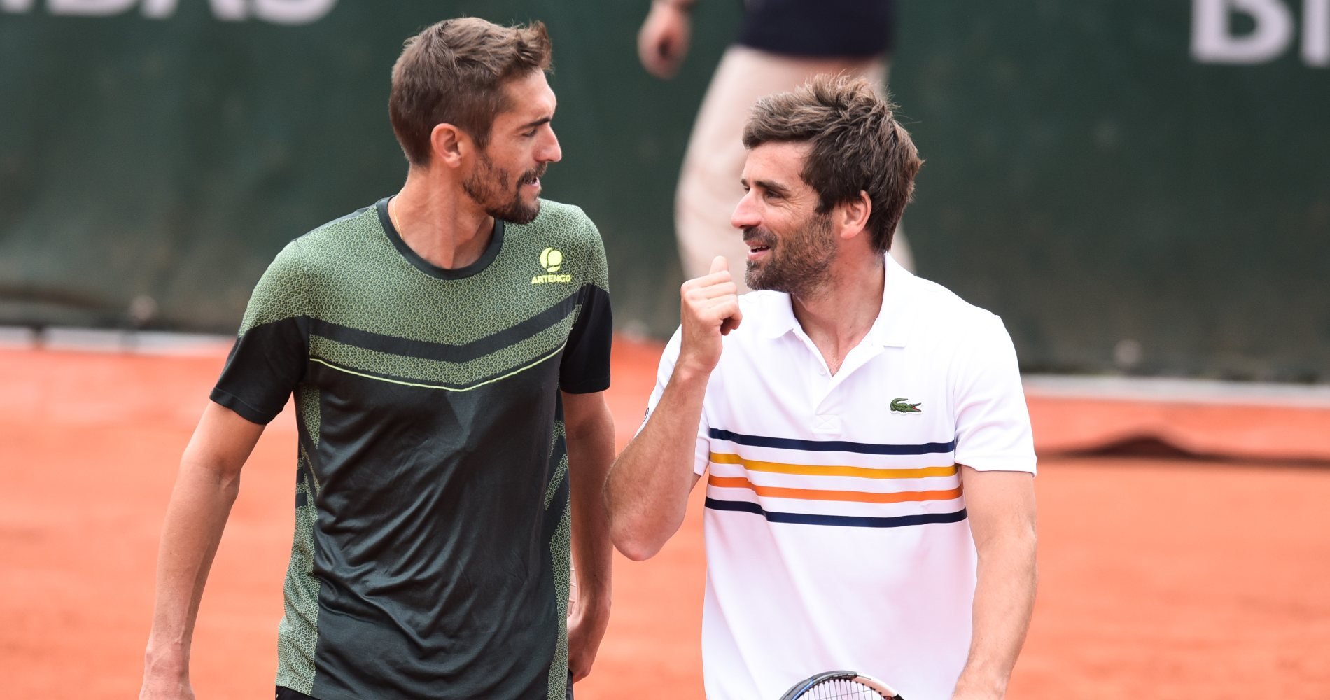 Nicolas Escudé & Arnaud Clément, Roland-Garros, 2018