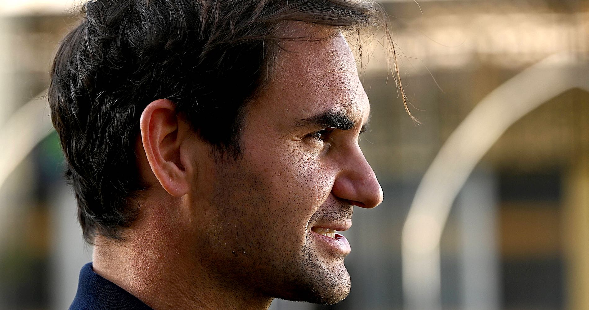 Roger Federer, Mar. 2021, Doha