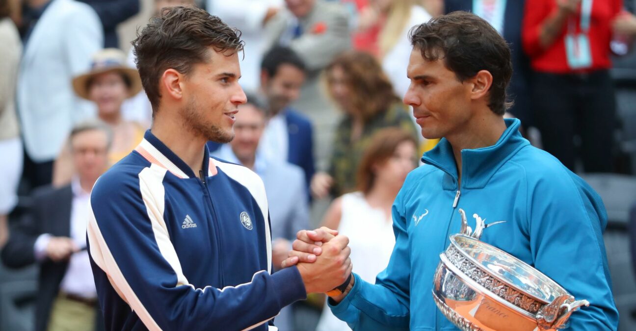 Dominic Thiem & Rafael Nadal, 2018 Roland-Garros Final