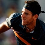 Del Potro Serving