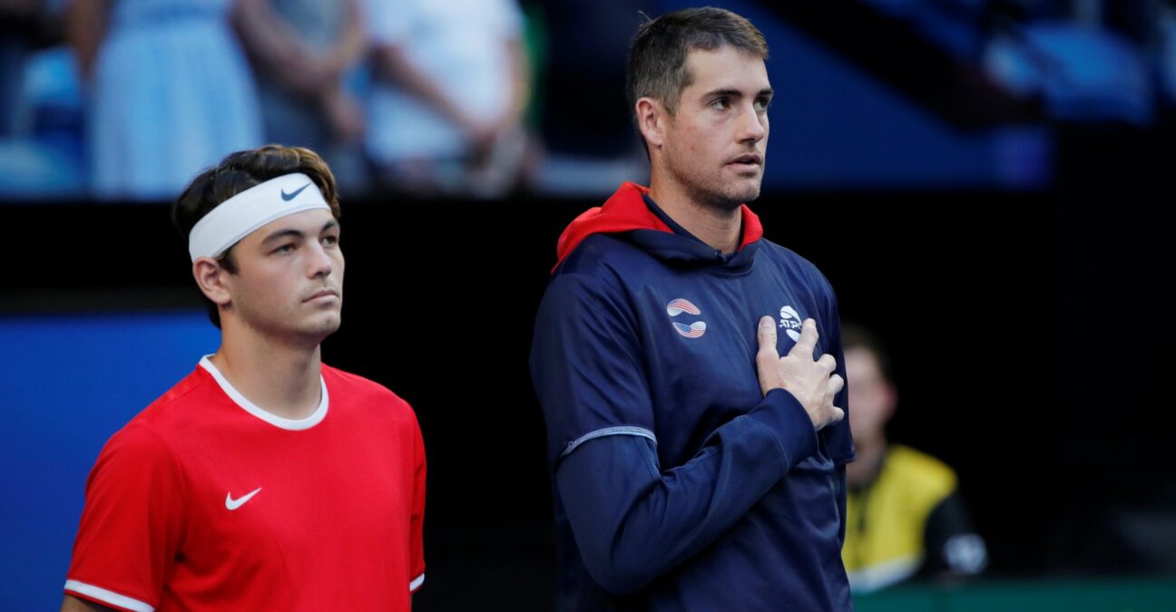 Taylor Fritz and John Isner