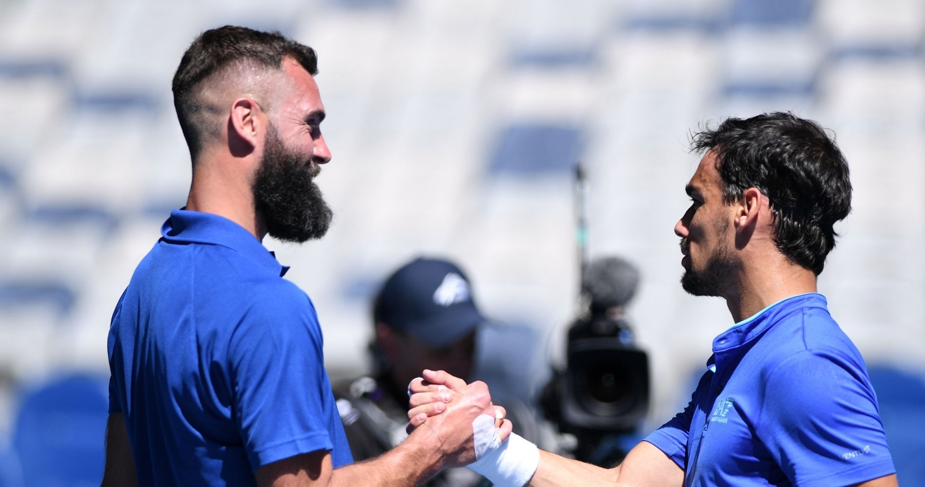 Benoît Paire et Fabio Fognini - ATP Cup 2021