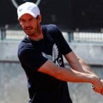 Andy Murray at Rome in 2021