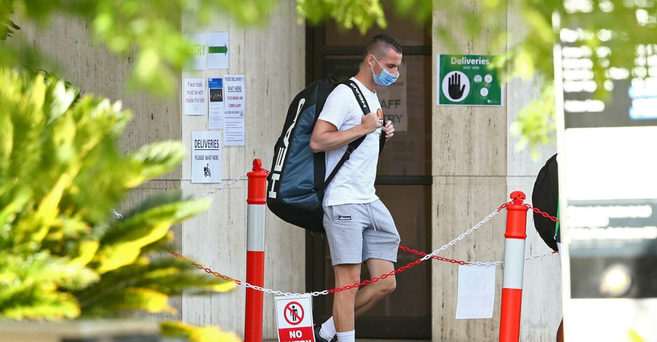 Australian Open, Coronavirus