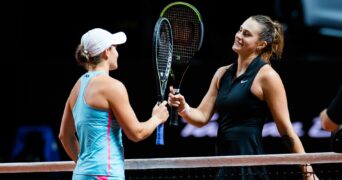 Ashleigh Barty & Aryna Sabalenka, Stuttgart, 2021