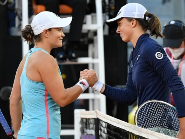 Ash Barty vs Iga Swiatek at Madrid in 2021