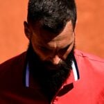 Benoît Paire at Roland-Garros in 2021