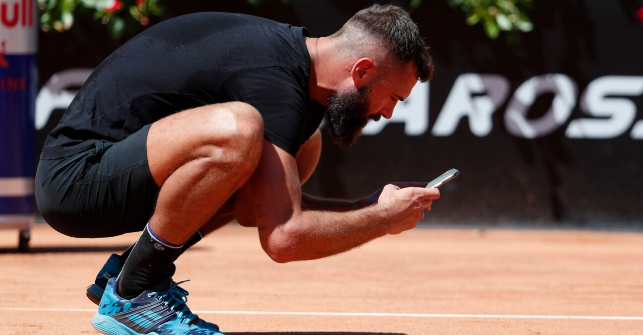 Benoît Paire at Rome in 2021