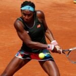 Coco Gauff at Rome in 2021