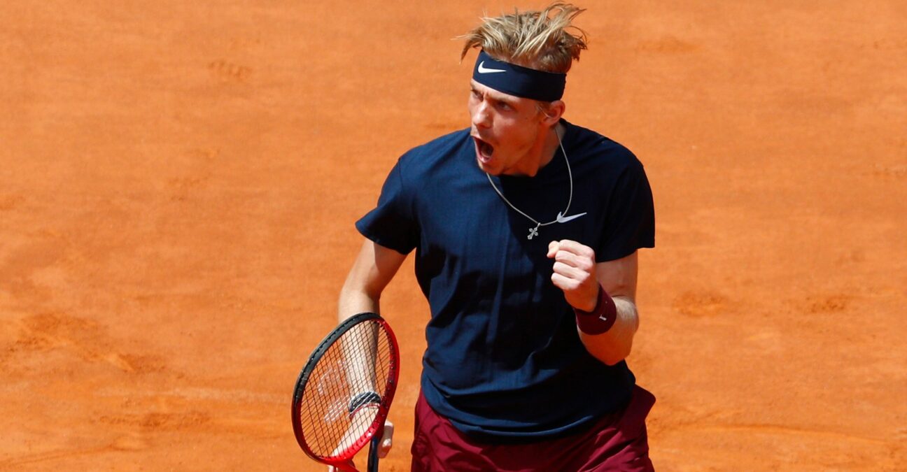 Denis Shapovalov at Rome in 2021