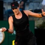 Garbiñe Muguruza at Rome in 2021