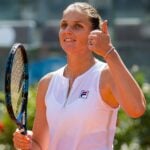 Karolina Pliskova at Rome in 2021
