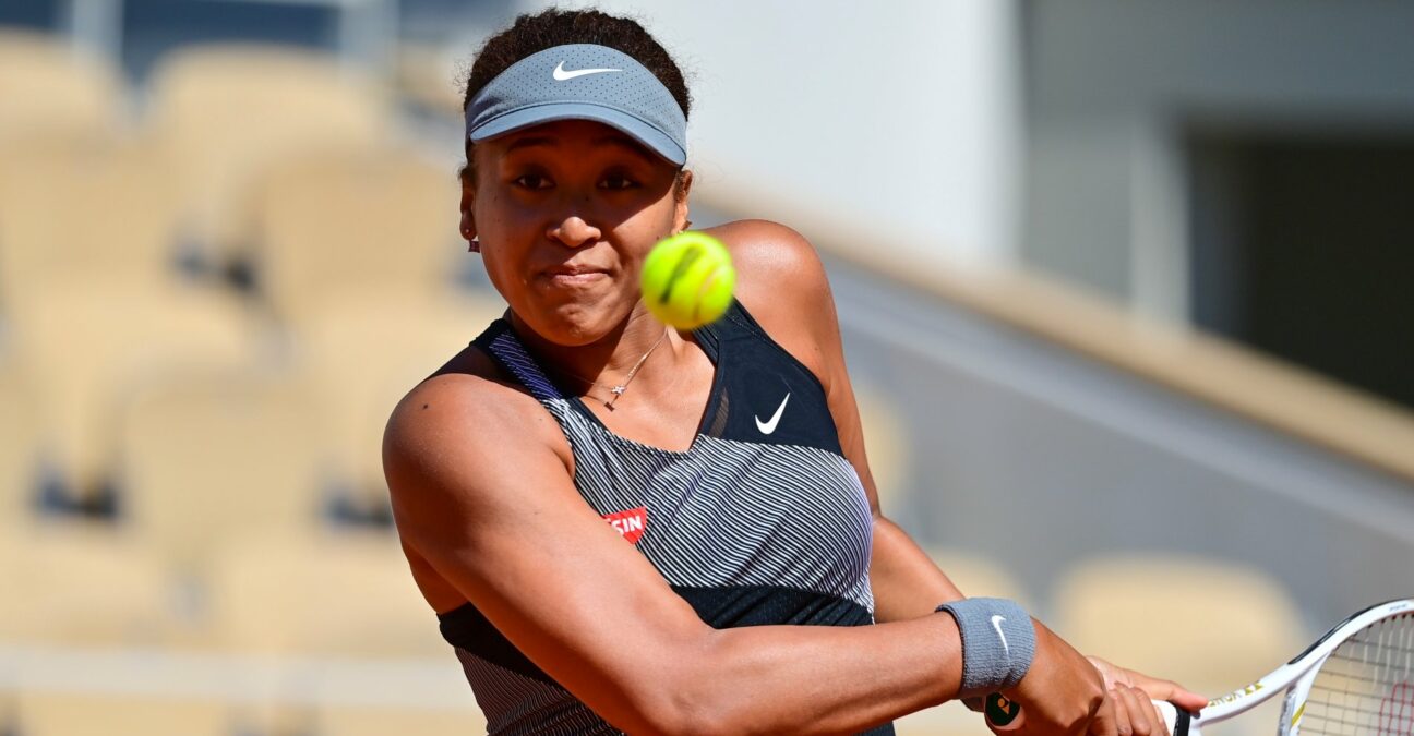 Naomi Osaka at Roland-Garros in 2021