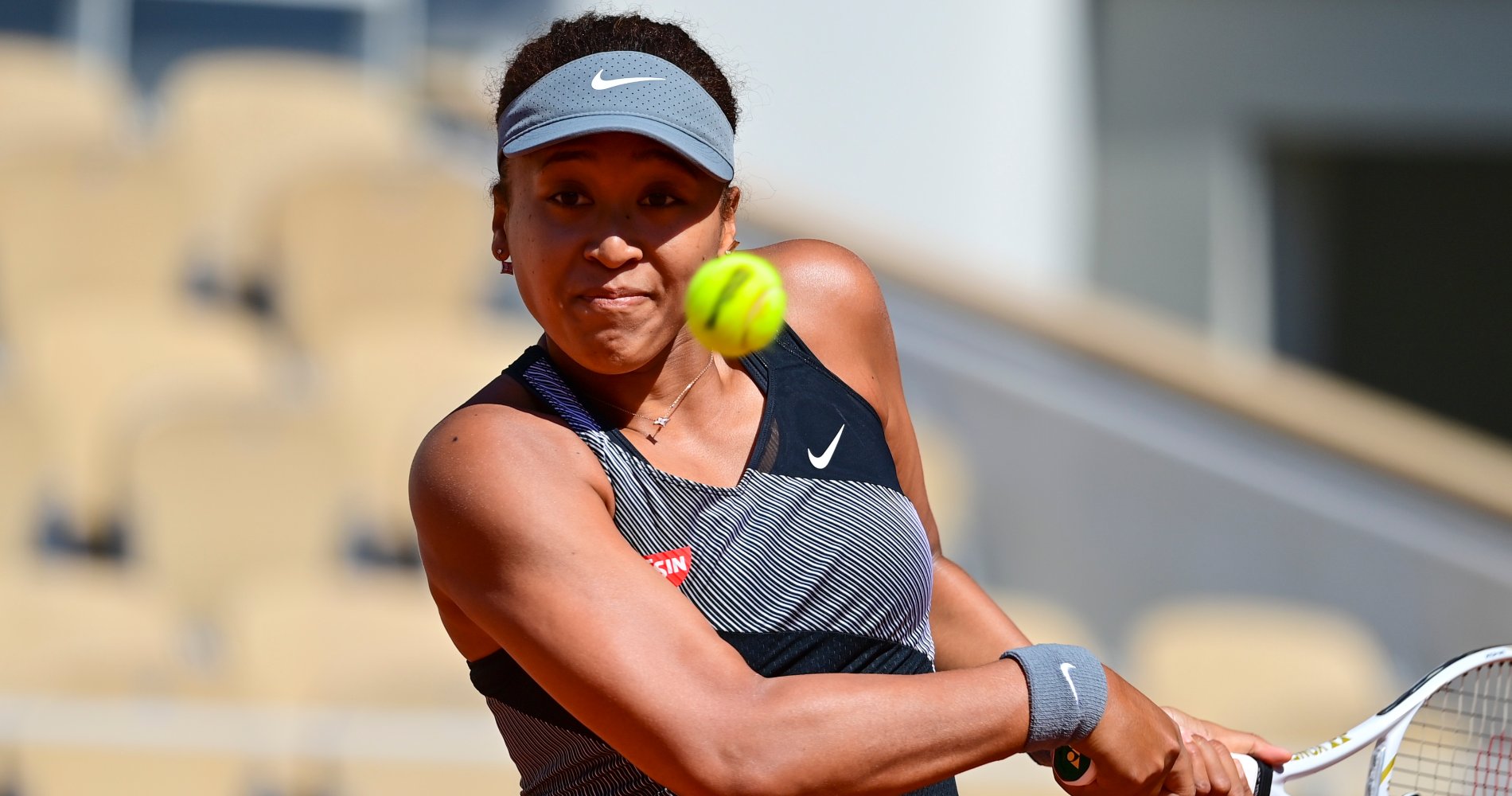 Naomi Osaka at Roland-Garros in 2021