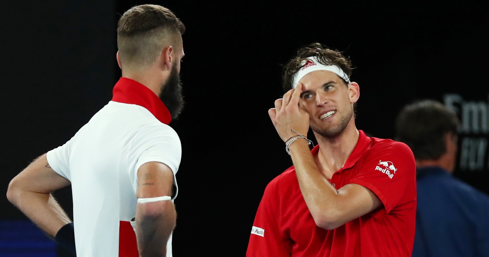 Benoit Paire & Dominic Thiem, ATP Cup, 2021