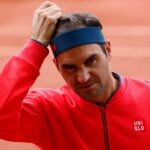Roger Federer at Geneva in 2021
