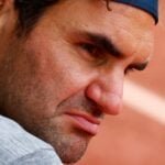 Roger Federer at Geneva in 2021